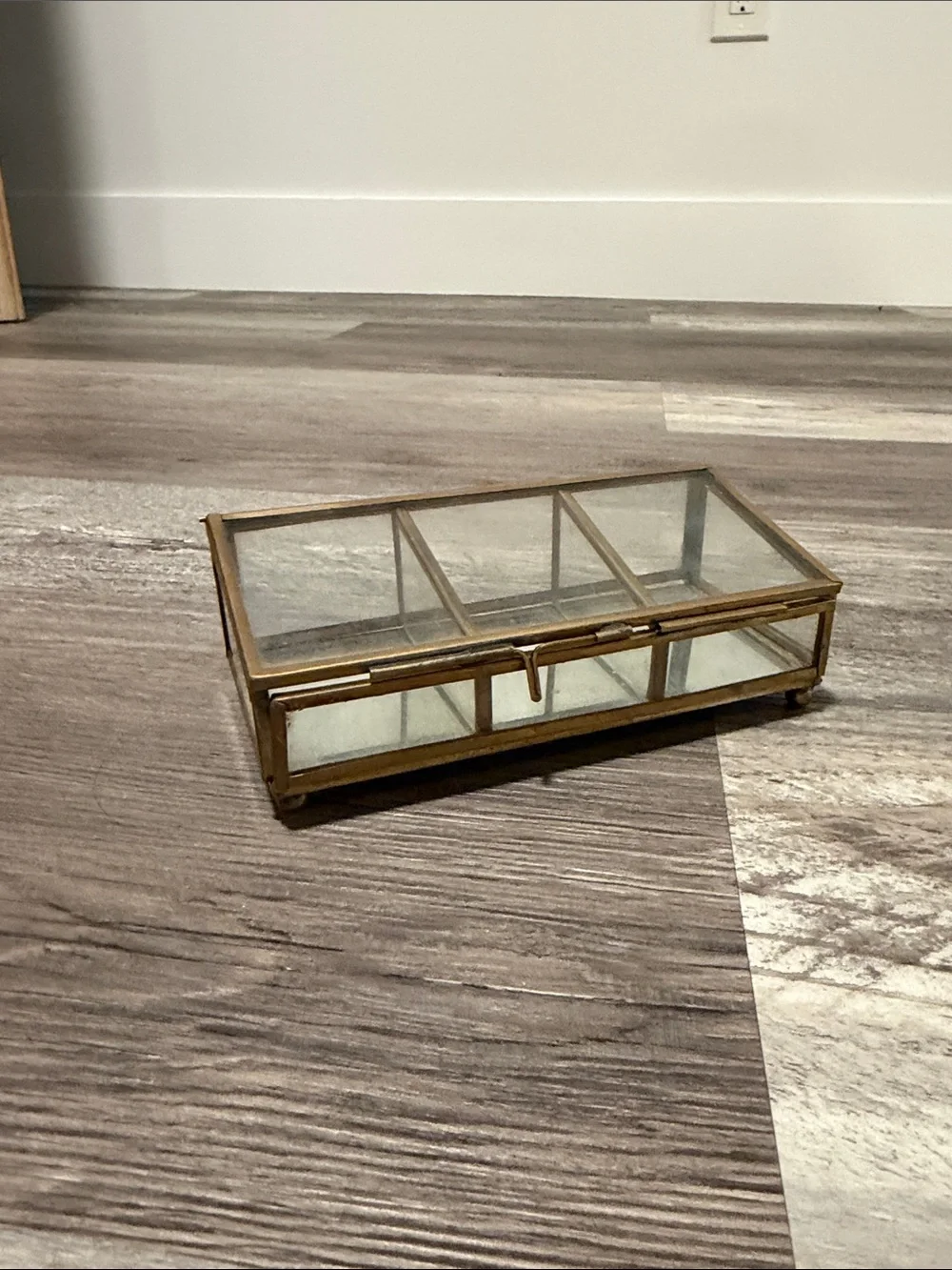 Ur an Outfitters Glass Jewelry Organizer Box
